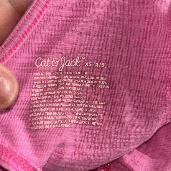 Cat & Jack Pink Dress Sz 4/5T - Picture 3 of 3